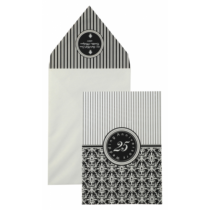 IVORY MATTE SCREEN PRINTED PARTY CARDS : PY-878 - 123WeddingCards