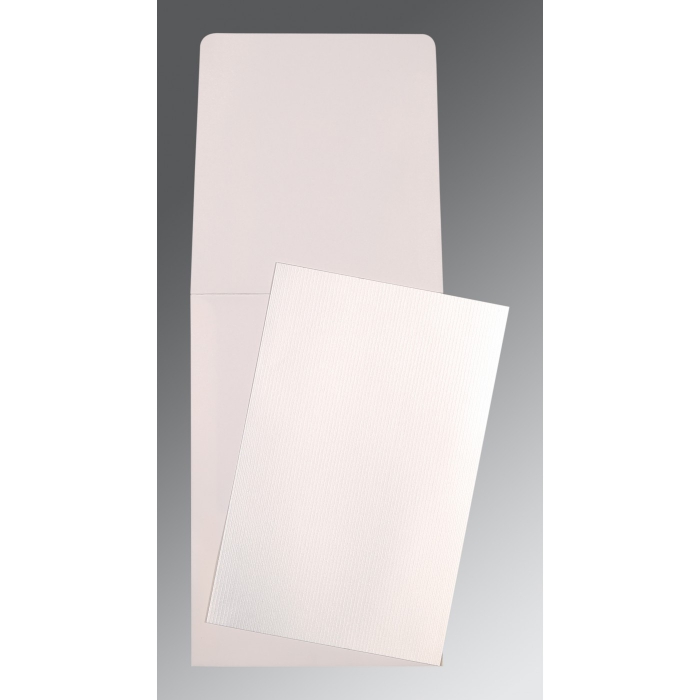 SILVER SHIMMERY PERSONAL INVITATIONS : P-0008 - 123WeddingCards