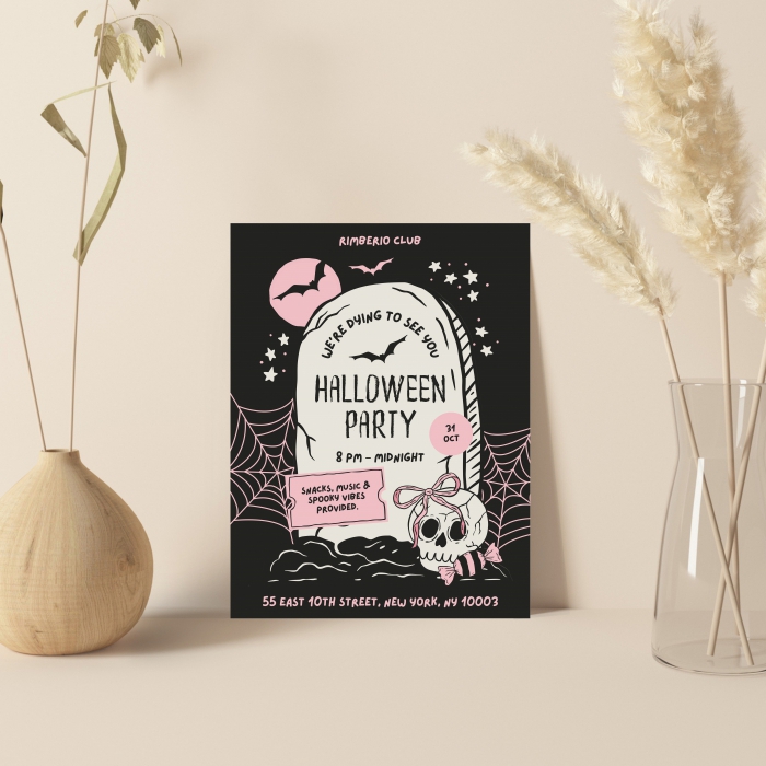 WHITE MATTE WEDDING INVITATION : MIDNIGHT-MISCHIEF - 123WeddingCards