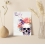 WHITE MATTE WEDDING INVITATION : BLOOMING-SKULL - 123WeddingCards