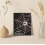 WHITE MATTE WEDDING INVITATION : MIDNIGHT-MISCHIEF - 123WeddingCards