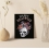 WHITE MATTE WEDDING INVITATION : SPOOKY-SOIREE - 123WeddingCards